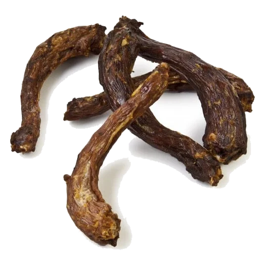 Pescoços de peru para cães, 1 kg