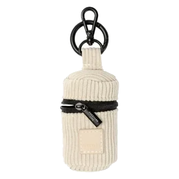 Dispensador de sacos para cão em bombazina FuzzYard Life Sandstone