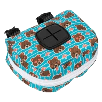 Dispensador de sacos para cães FuzzYard Fuzz Bear com sacos biodegradáveis