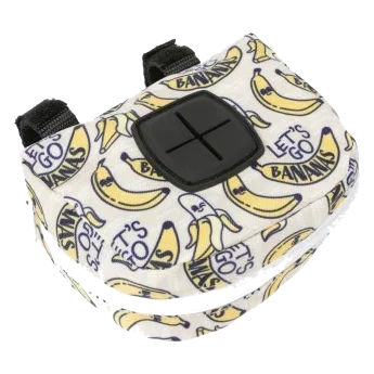 Dispensador de sacos para cães FuzzYard Go Bananas com sacos biodegradáveis