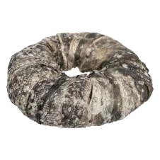 Donuts de pele de bacalhau 8 cm para cães, saco de 1 kg