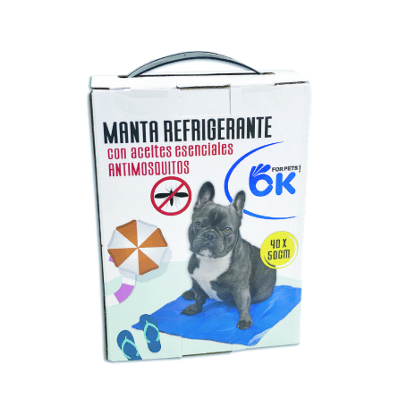 Tapete refrescante antimosquitos para cães
