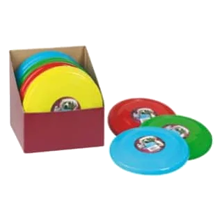 Frisbee de plástico para cães, 23 cm