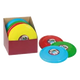 Frisbee de plástico para cães, 23 cm