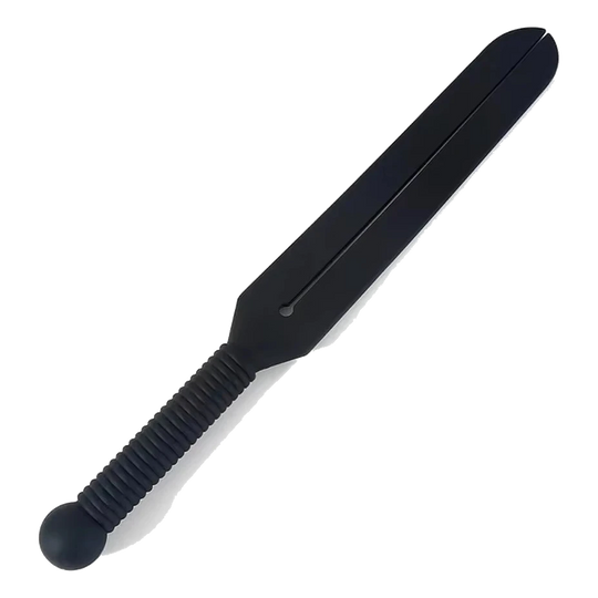 Pingalim de equitação em silicone preto, 38 cm