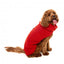 Casaco para cão de gola alta FuzzYard The Cosy, vermelho-cereja (tamanho 1)