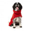 Casaco para cão de gola alta FuzzYard The Cosy, vermelho-cereja (tamanho 1)