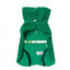 Casaco para cão de gola alta FuzzYard The Snuggle, verde (tamanho 1)