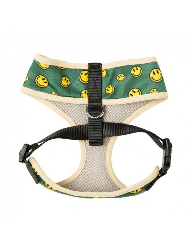 Peitoral respirável para cães FuzzYard Biggie Smiles (tamanho XS)