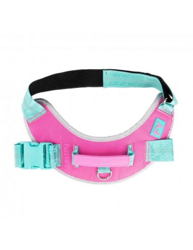 Peitoral refletor para cão FuzzYard Flash Bubblegum