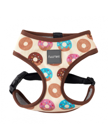 Peitoral para cães FuzzYard Go Nuts em lycra respirável