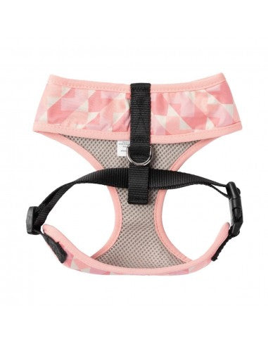 Peitoral para cão em lycra respirável FuzzYard Pink Lemonade