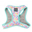 Peitoral step-in para cão FuzzYard Bubblegum Burst respirável