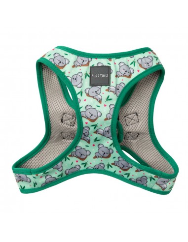 Peitoral step-in para cão FuzzYard Dreamtime Koalas respirável