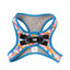 Peitoral step-in para cães FuzzYard Fresh Zest, respirável e refletor