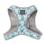 Peitoral step-in para cães FuzzYard Mint Fizz respirável e refletor