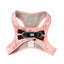 Peitoral step-in para cães FuzzYard Pink Lemonade respirável e refletor