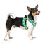 Peitoral step-in para cães FuzzYard Sk8ter Gator respirável e refletor