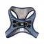 Peitoral step-in para cães FuzzYard Thornbury Aegean Blue respirável e refletor
