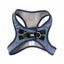 Peitoral step-in para cães FuzzYard Thornbury Aegean Blue respirável e refletor