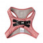 Peitoral step-in para cães FuzzYard Thornbury Brick Red respirável e refletor