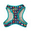 Peitoral step-in para cães FuzzYard Yardsters respirável e refletor