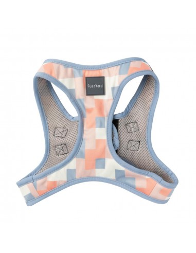 Peitoral step-in para cães FuzzYard Yazd respirável e refletor