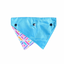 Bandana reversível para cães FuzzYard Bubblegum Burst tamanho S/M