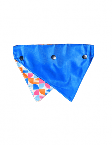 Bandana reversível para cães FuzzYard Fresh Zest, tamanho M/L