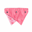 Bandana reversível para cães FuzzYard Pink Lemonade, tamanho M/L
