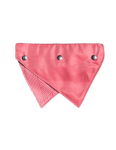 Bandana reversível para cão FuzzYard Thornbury Brick Red M/L