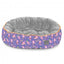 Cama reversível para cães FuzzYard Aloha Dolphins (tamanho L)