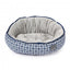 Cama oval reversível para cães FuzzYard Porto (tamanho M)