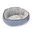 Cama oval reversível para cães FuzzYard Porto (tamanho M)