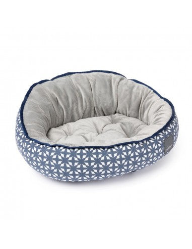 Cama oval reversível para cães FuzzYard Porto (tamanho M)