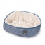 Cama reversível para cães FuzzYard Thornbury Aegean Blue (tamanho M)