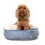 Cama reversível para cães FuzzYard Thornbury Aegean Blue (tamanho M)