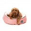 Cama reversível para cães FuzzYard Thornbury Brick Red (tamanho S)