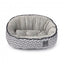 Cama oval reversível para cães FuzzYard Vinca (tamanho M)