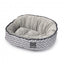 Cama oval reversível para cães FuzzYard Vinca (tamanho S)