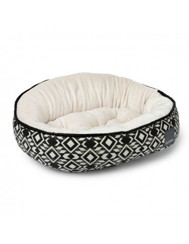 Cama oval reversível para cães FuzzYard Yucatan (tamanho L)