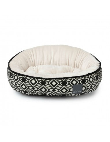 Cama oval reversível para cães FuzzYard Yucatan (tamanho L)