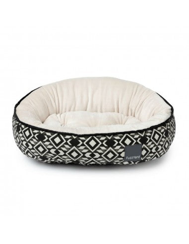Cama oval reversível para cães FuzzYard Yucatan (tamanho M)