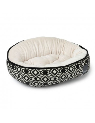 Cama oval reversível para cães FuzzYard Yucatan (tamanho S)