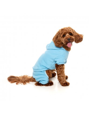 Fato de treino com capuz para cães FuzzYard Chillin' azul