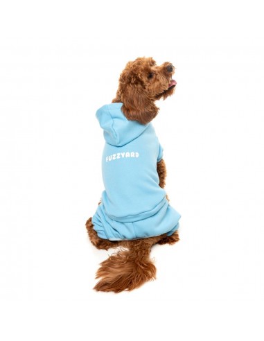 Fato de treino com capuz para cães FuzzYard Chillin' azul