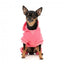 Fato de treino com capuz para cães FuzzYard Chillin' rosa