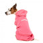 Fato de treino com capuz para cães FuzzYard Chillin' rosa