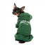 Sweatshirt com capuz para cães FuzzYard Urban verde