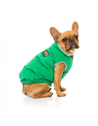 Casaco acolchoado de algodão para cães FuzzYard Ashbury verde